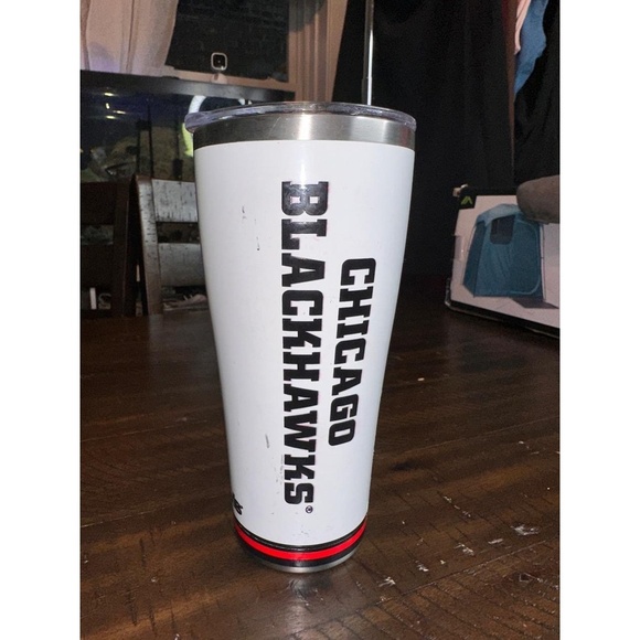 Tervis Tumbler White Stainless Steel Chicago Blackhawks Arctic Sports - Picture 3 of 5